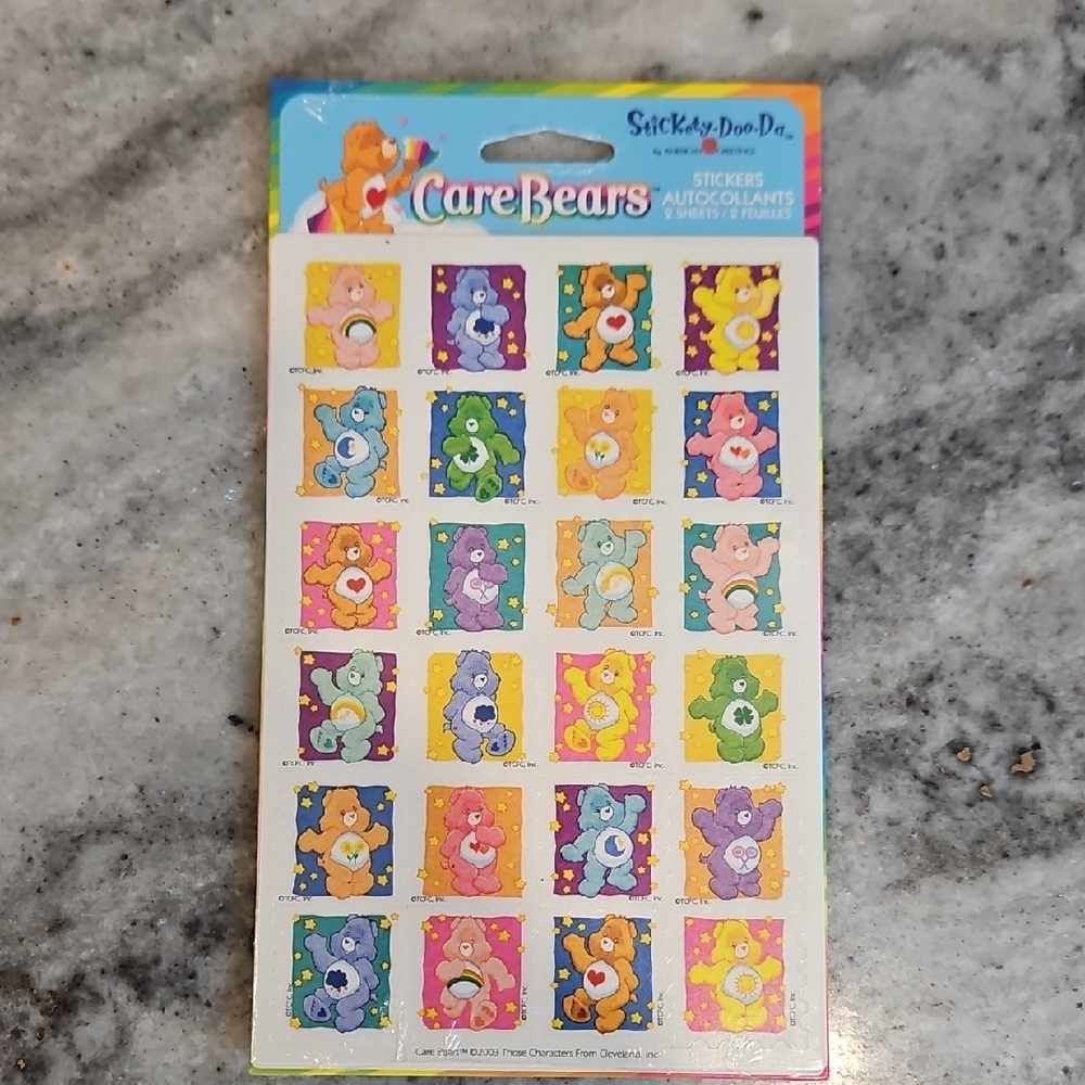 Care Bears Multicolor Sticker Collection